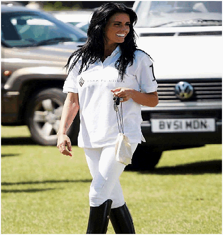 Cartier Polo Windsor Katie Price Model Jordan China White Polo Match 