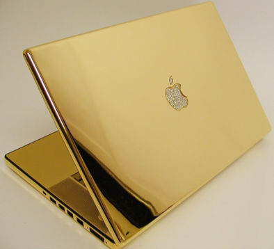 THE WORLDS MOST EXPENSIVE LAPTOP IN 24KT GOLD